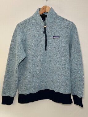 Patagonia Better Sweater 1/4 Zip Pullover Fleece Blue Women’s Medium